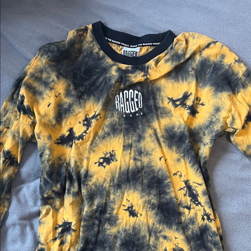 The Ragged Priest jeans long sleeve Tshirt dress